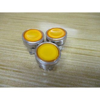 Telemecanique ZB4-BW353 Amber Button ZB4BW353 088982 (Pack of 3) - Used