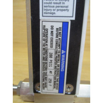 Brooks Instrument 1358F1C1EA1D1A Sho-Rate Flow Meter WO Knob - New No Box