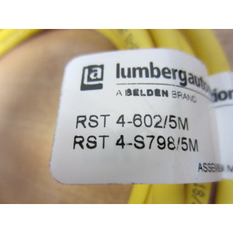 Lumberg Automation RST 4-6025M Cable Assembly - New No Box