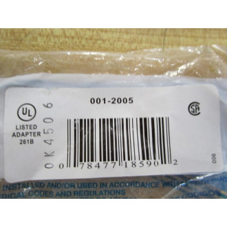Leviton 001-2005 Lamp Socket Extension