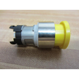Siemens 3SB3 500-1DA31 Yellow Button 3SB35001DA31 wBase & Clip - New No Box
