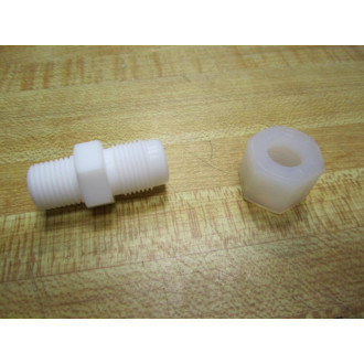 Koganei F-H-MC-10-2 Male Fluoro-Resin Auxiliary Device Fitting