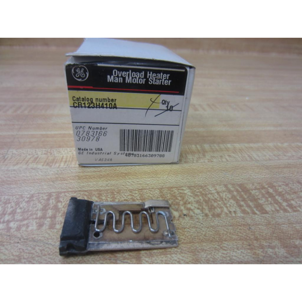 General Electric CR123H410A GE Overload Heater H4.10A