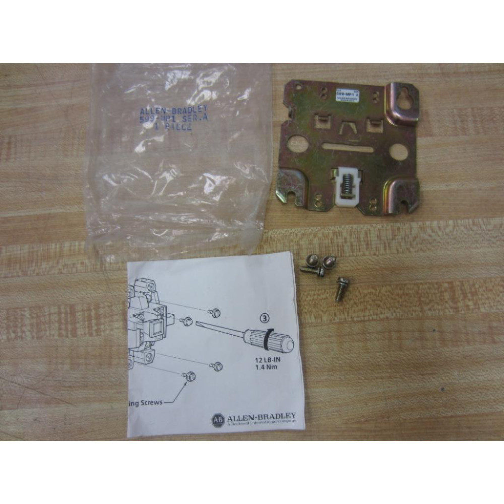 Allen Bradley 599-MP1 Adapter Mounting Plate 599MP1 Series A