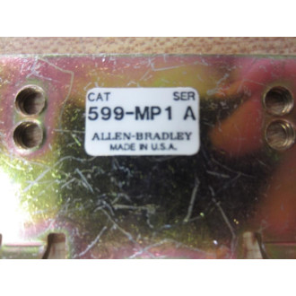 Allen Bradley 599-MP1 Adapter Mounting Plate 599MP1 Series A