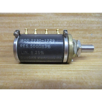 Duncan 3230-1729 Potentiometer 32301729 - New No Box Duncan 3230-1729 Potentiometer 32301729 - New No Box