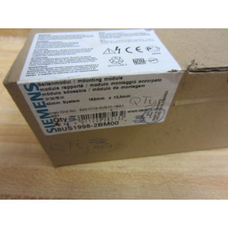 Siemens 8US1998-2BM00 Mounting Module 8US19982BM00 (Pack of 4)