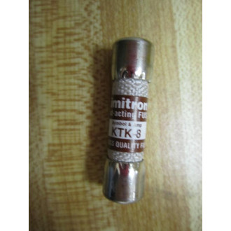 Buss KTK-8 Bussmann Fuse Cross Ref 6F133 (Pack of 10)