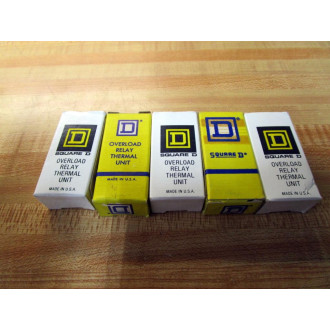 Square D A2.31 Overload Relay Heater Element A231 (Pack of 5)