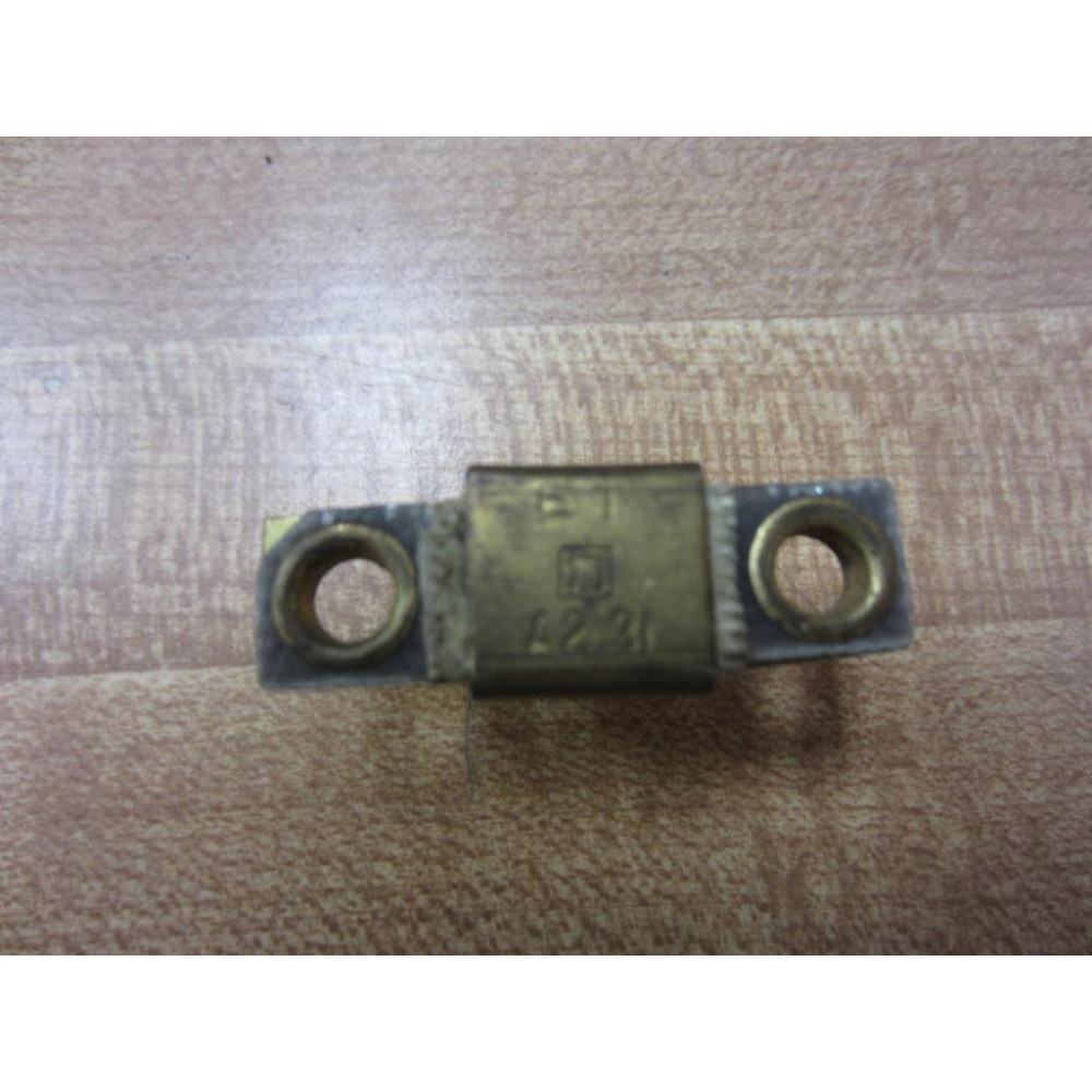 Square D A2.31 Overload Relay Heater Element A231 (Pack of 2) - Used