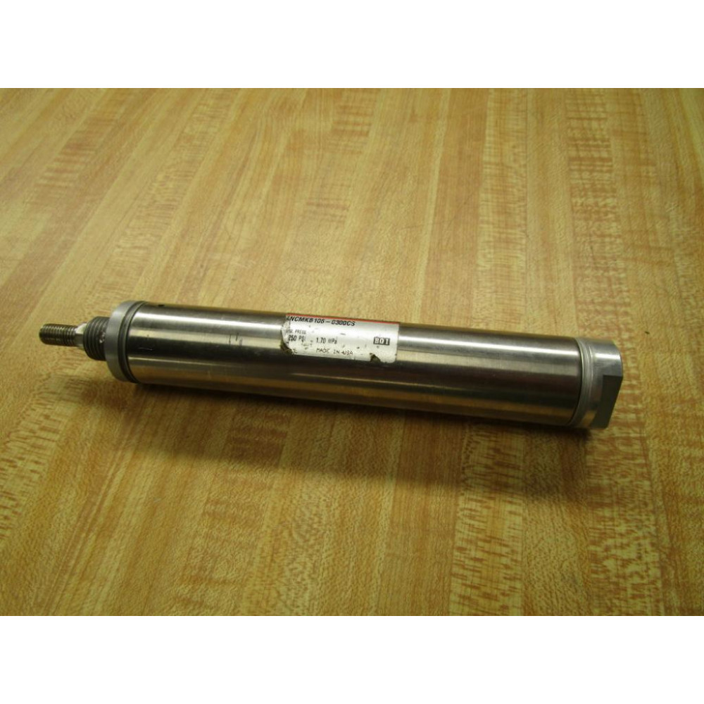 SMC NCMKB106-0300CS Cylinder NCMKB1060300CS - Used