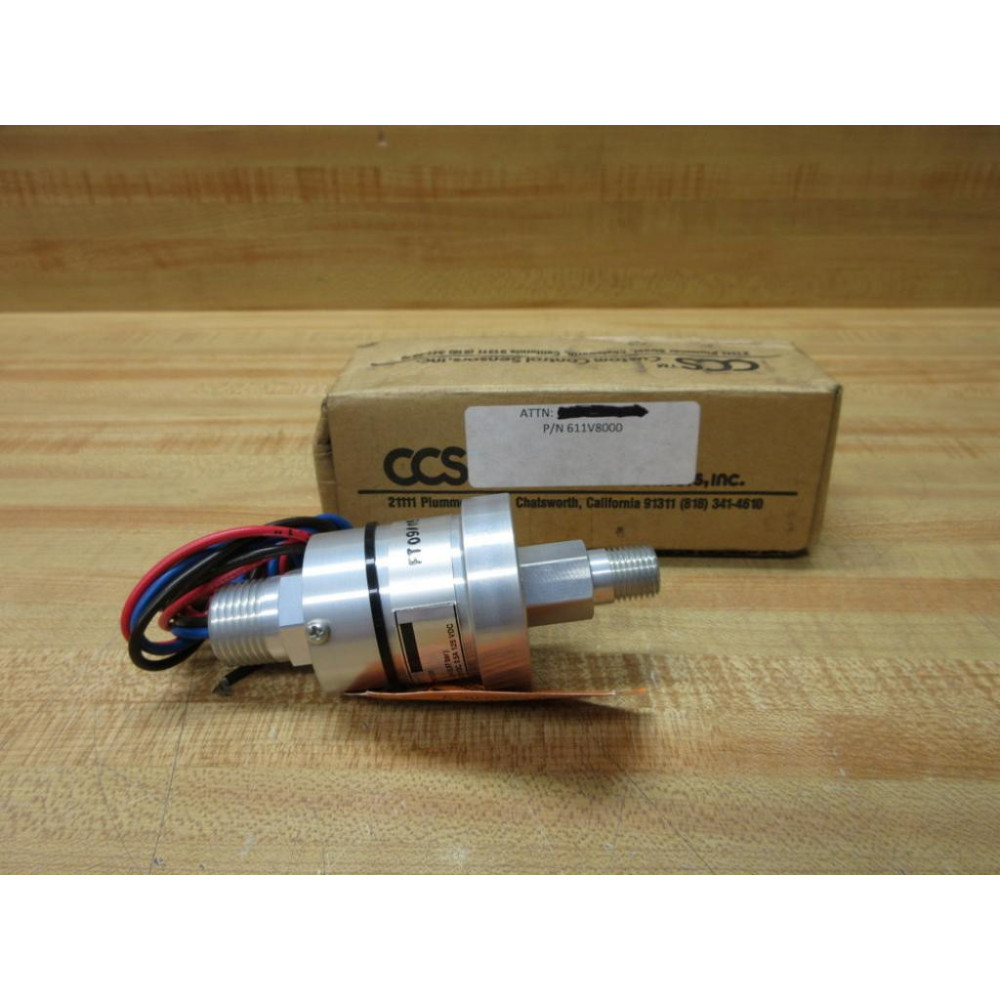 Custom Control Sensors 611V8000 CCS Vacuum Switch