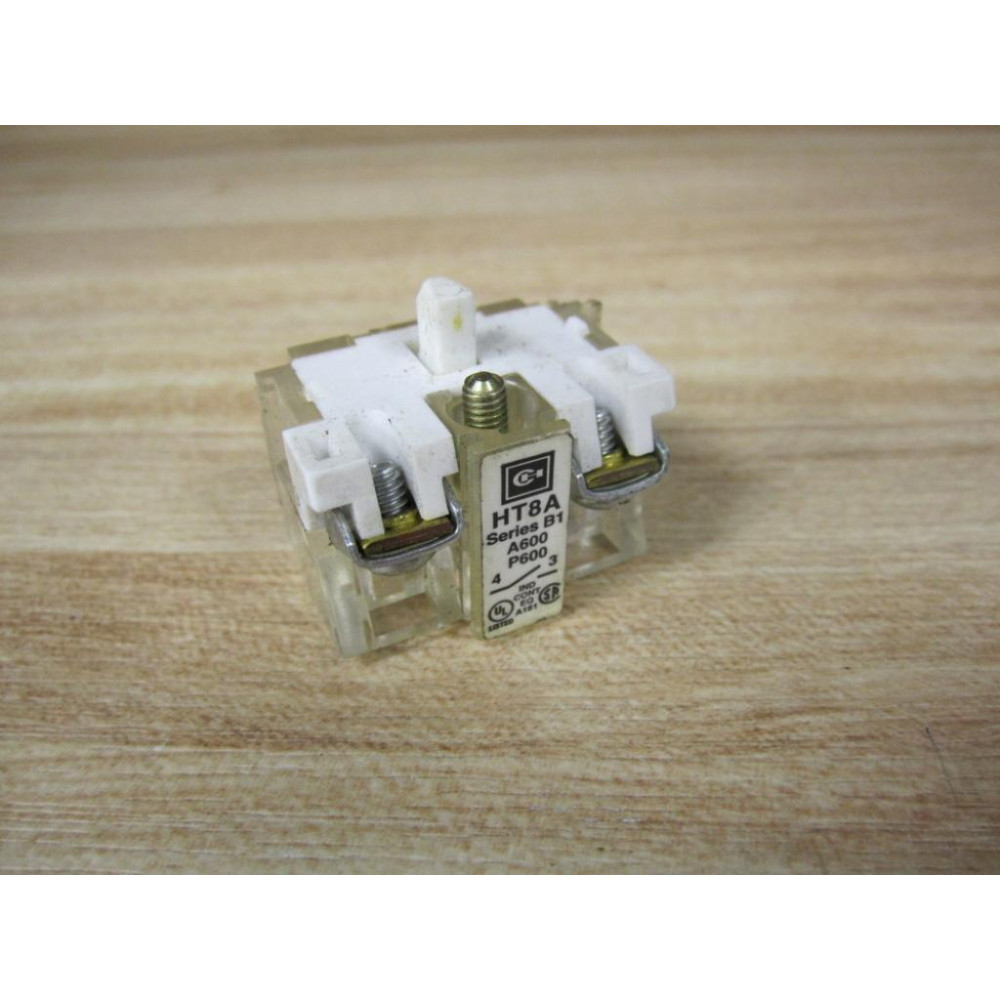 Cutler Hammer HT-8A Eaton N.O. Contact Block HT8A - New No Box
