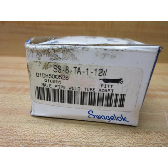 Swagelok SS-8-TA-1-12W Tube Adapter SS8TA112W (Pack of 2)
