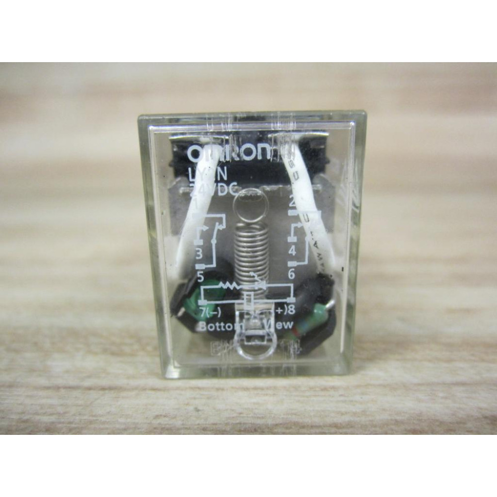 Omron LY2N-24V DC Relay LY2N-24VDC - Used