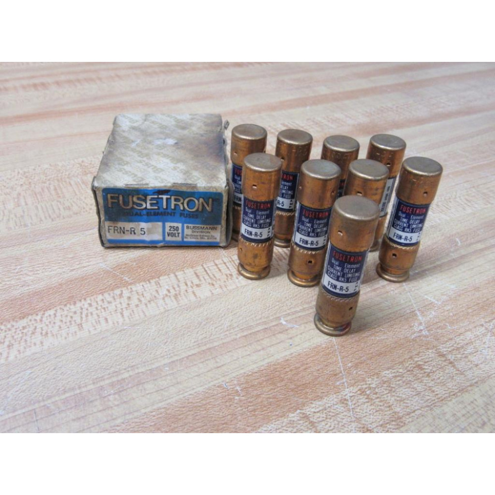 Bussmann FRN-R-5 Bussmann Fuse Cross Ref 1A689 (Pack of 9)