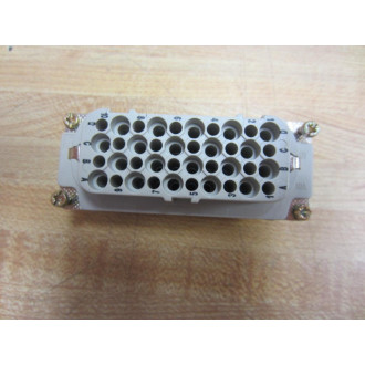 Weidmuller HDC-HD-40-BCG Male Insert Connector HDCHD40BCG - New No Box