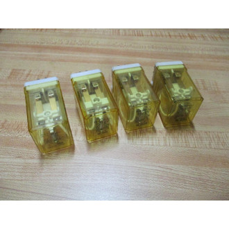 IDEC RR2P-UAC12V Relay RR2PUAC12V (Pack of 4) - Used