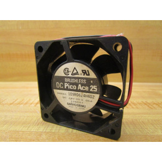 Sanyo Denki 109R0624H402 Pico Ace 25 Fan I09R0624H402 (Pack of 3) - Used
