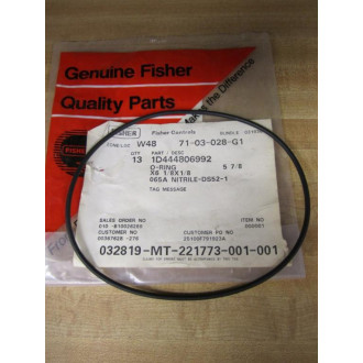 Fisher 1D444806992 O-Ring DS52-1