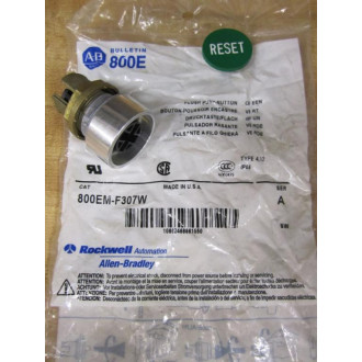 Allen Bradley 800EM-F307W Push Button 800EMF307W