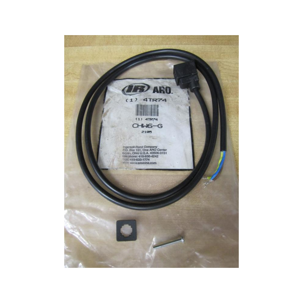 ARO 4TR74 Ingersoll Rand Solenoid Coil Connector CHW6-G