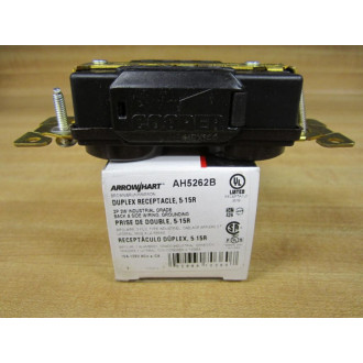 Arrow Hart AH5262B Duplex Receptacle NEMA 5-15R