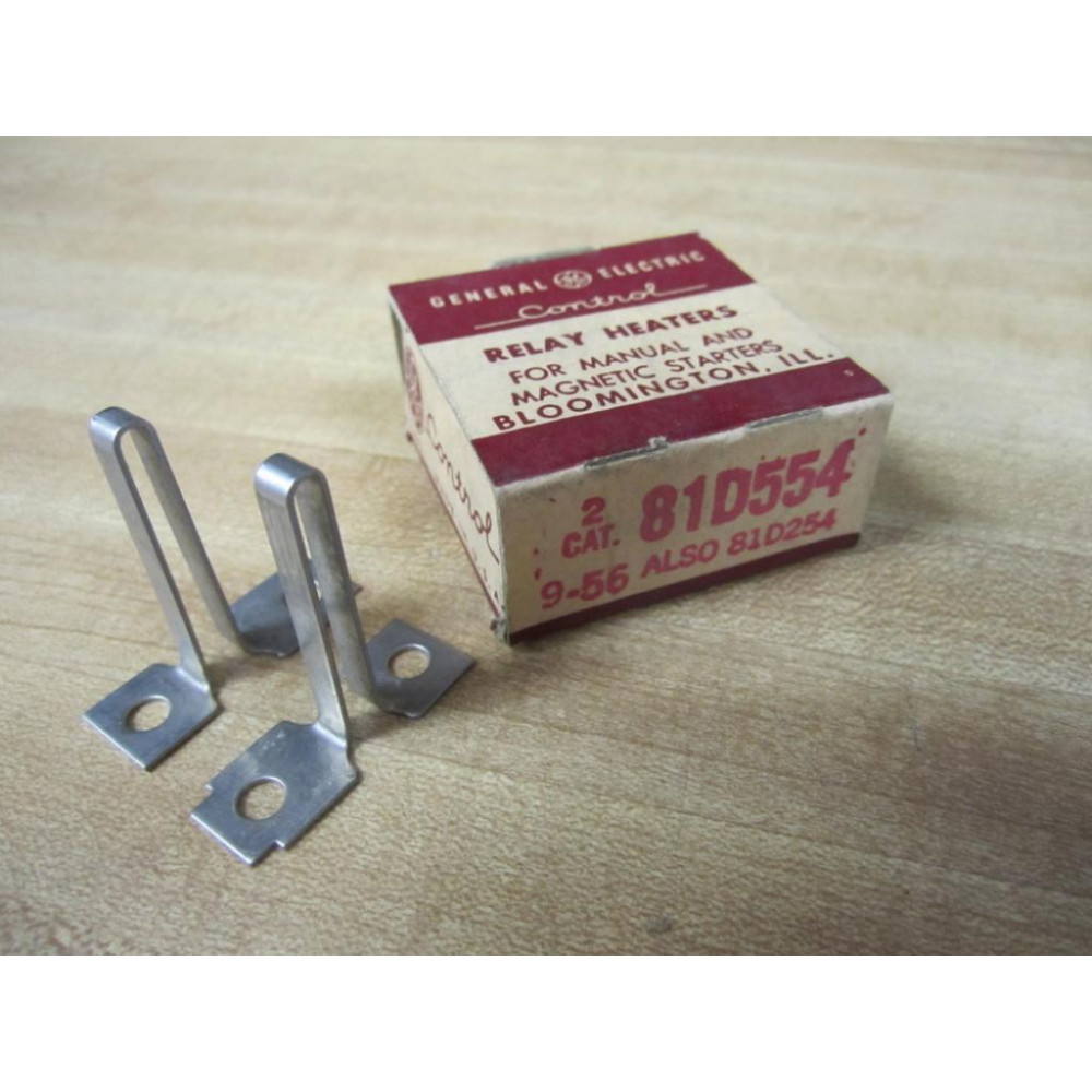 General Electric CR12381D554 Overload Heater 81D254 (Pack of 2)