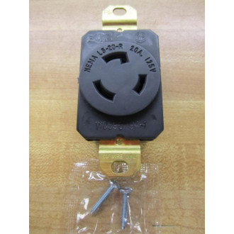 Pass & Seymour L520-R Turnlok Receptacle 20A 125V (Pack of 5)