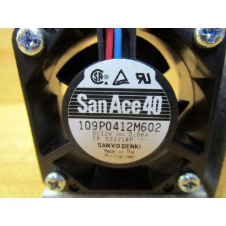 Sanyo Denki 109P0412M602 Fan wMount - Used