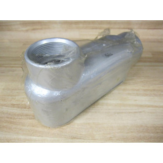 Crouse & Hinds LB55-CGF Die Cast Aluminum Conduit Outlet  Type LB Body