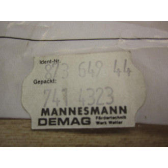 Demag 873-649-44 Busbar Splice Kit - New No Box