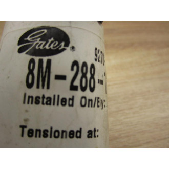 Gates 8M-288-12 Belt
