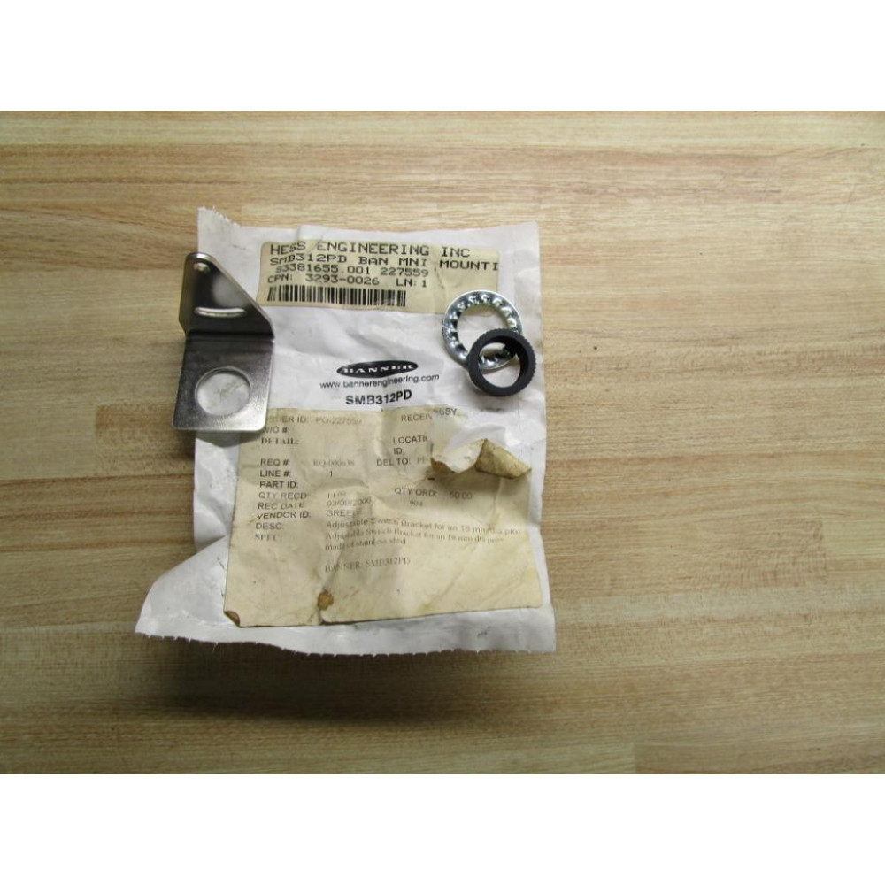 Banner SMB312PD Adjustable Switch Bracket 26651