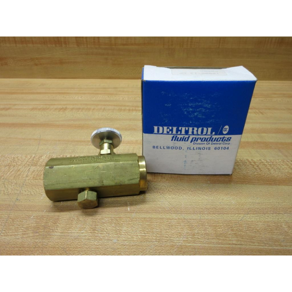 Deltrol Fluid Products F25BK Variable Flow Restrictor