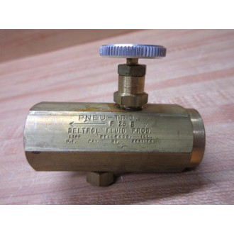 Deltrol Fluid Products F25BK Variable Flow Restrictor
