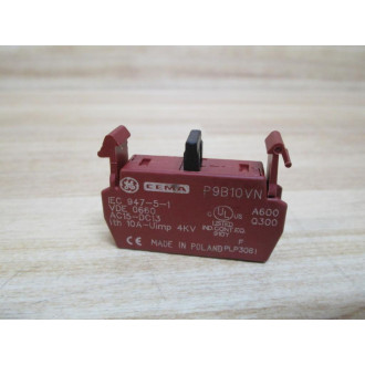 General Electric P9B10VN Contact Block - New No Box