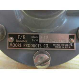 Moore Products Co 61H FR Booster BM 10342-21MD - New No Box