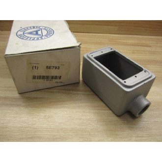 Appleton 5E793 Outlet Box