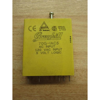 Grayhill 70G-IAC5 Input Module 70GIAC5 (Pack of 5) - Used