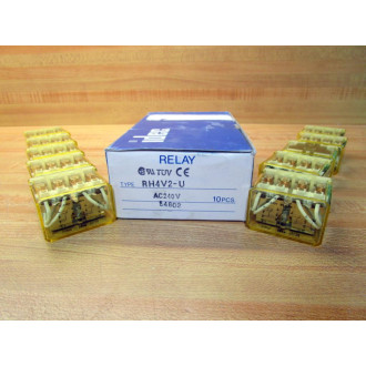 IDEC RH4V2-U Relay RH4V2U (Pack of 10)