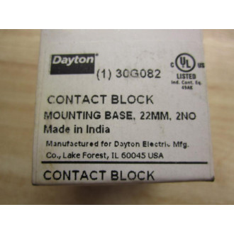 Dayton 30G082 Contact Block