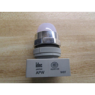 IDEC APW-199 Pilot Light Operator APW199 White APW-199W (Pack of 2) - New No Box