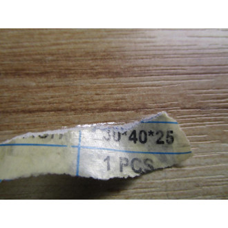 Shanghai Oiles SPB-30*40*25 Bushing - New No Box