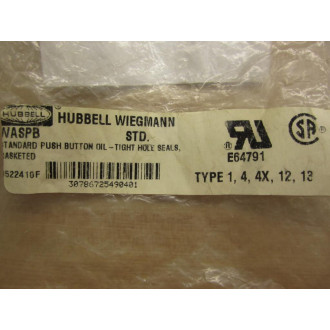 Hubbell WASPB Push Button Oil Seal