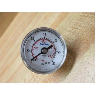 Swagelok PGI-40M-PG30-CANX Pressure Gauge