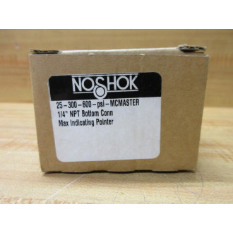 Noshok 25-300-600-PSI Pressure Gauge 25-300-600