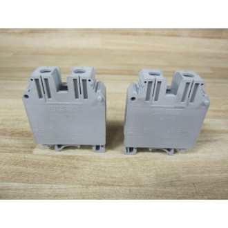 Phoenix Contact UK 35 Terminal Block 3008012 (Pack of 8) - Used
