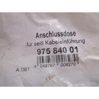 Werma Anschlussdose 975 840 01 Stack Light Contact Box