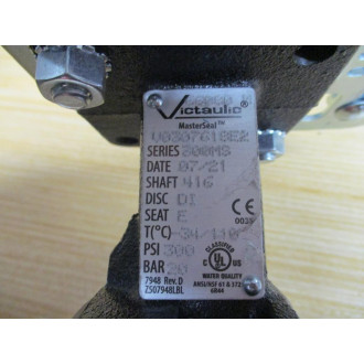 Victaulic V0307618E2 Masterseal Butterfly Valve 3" - New No Box